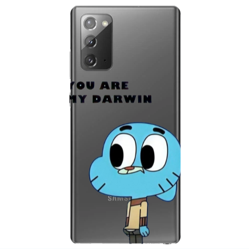 Samsung Note 20 You are my darwin Transparent Silicone TPU Θήκη