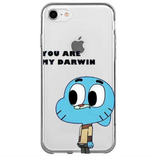 Apple iPhone SE 2020 You are my darwin Transparent Silicone TPU Θήκη