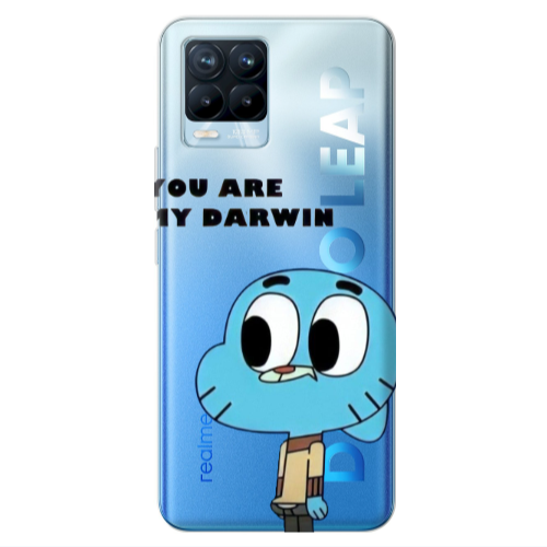 Realme 8 Pro You are my darwin Transparent Silicone TPU Θήκη