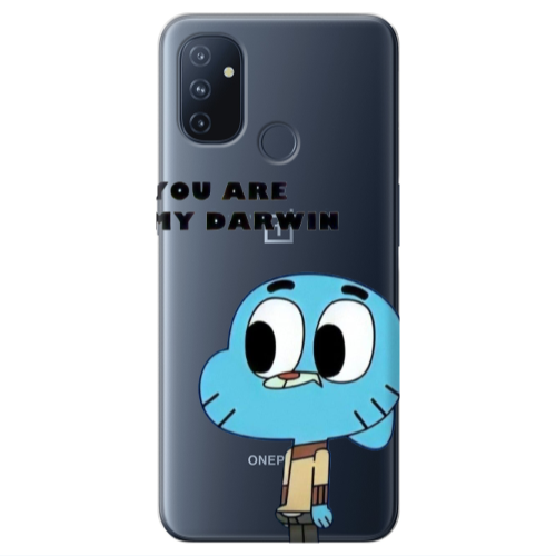 Oneplus Nord 100 You are my darwin Transparent Silicone TPU Θήκη