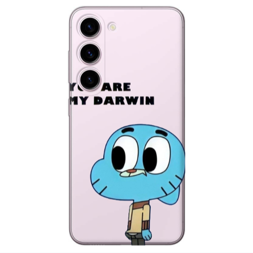 Samsung S23 You are my darwin Transparent Silicone TPU Θήκη