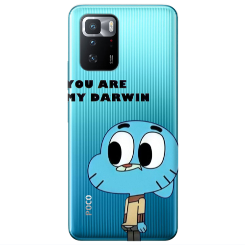 Xiaomi Poco X3 GT You are my darwin Transparent Silicone TPU Θήκη