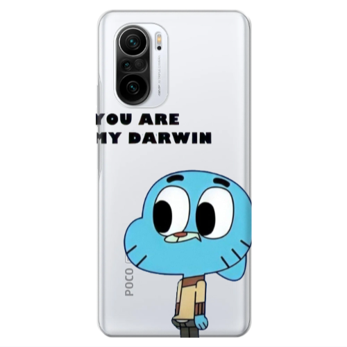Xiaomi Poco F3 You are my darwin Transparent Silicone TPU Θήκη