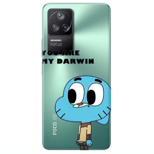 Xiaomi Poco F4 You are my darwin Transparent Silicone TPU Θήκη