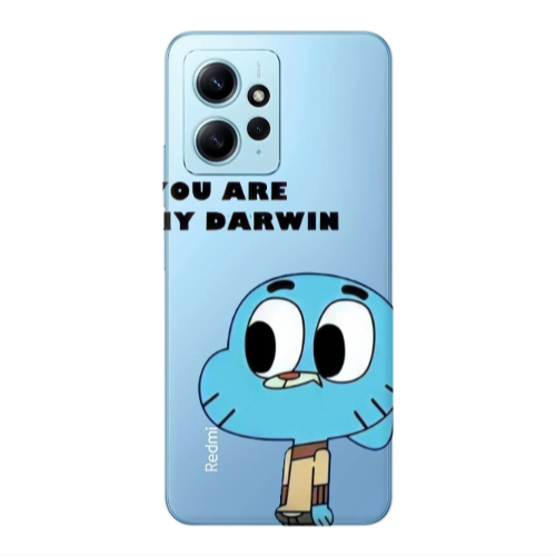 Xiaomi Redmi Note 12 4G You are my darwin Transparent Silicone TPU Θήκη