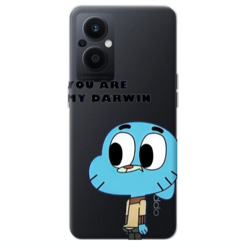 Oppo Reno 7 Lite You are my darwin Transparent Silicone TPU Θήκη