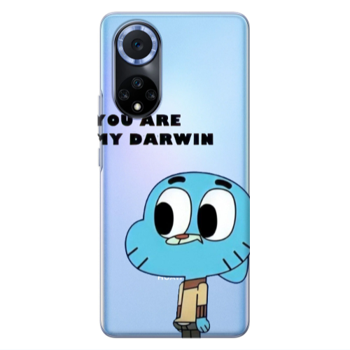 Huawei Nova 9 You are my darwin Transparent Silicone TPU Θήκη