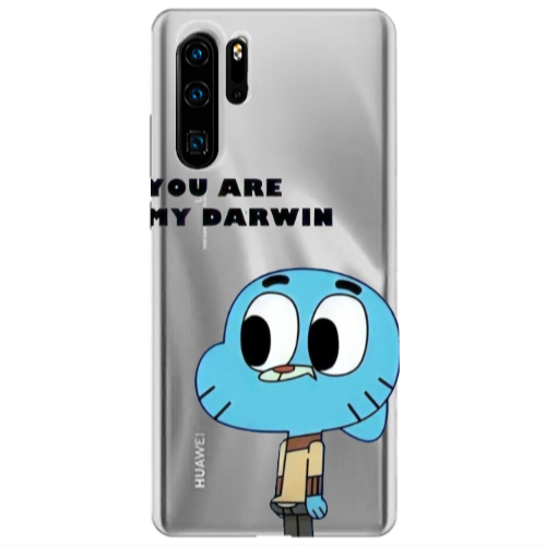 Huawei P30 Pro You are my darwin Transparent Silicone TPU Θήκη