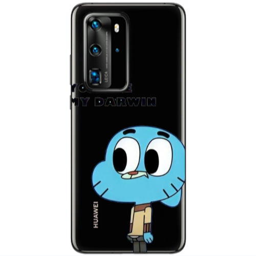 Huawei P40 Pro You are my darwin Transparent Silicone TPU Θήκη