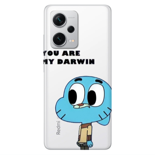 Xiaomi Redmi Note 12 5G You are my darwin Transparent Silicone TPU Θήκη