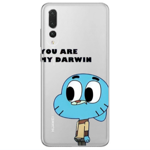 Huawei P20 Pro You are my darwin Transparent Silicone TPU Θήκη