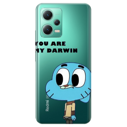 Xiaomi Redmi Note 12 Pro Plus 5G You are my darwin Transparent Silicone TPU Θήκη