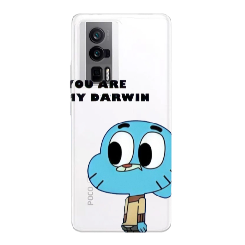 Xiaomi Poco F5 Pro You are my darwin Transparent Silicone TPU Θήκη
