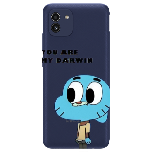 Samsung A03 You are my darwin Transparent Silicone TPU Θήκη