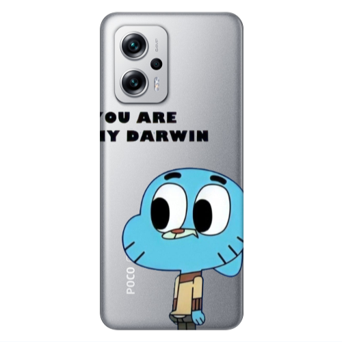 Xiaomi Poco X4 GT You are my darwin Transparent Silicone TPU Θήκη
