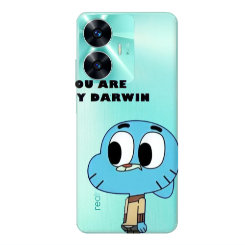 Realme C55 You are my darwin Transparent Silicone TPU Θήκη