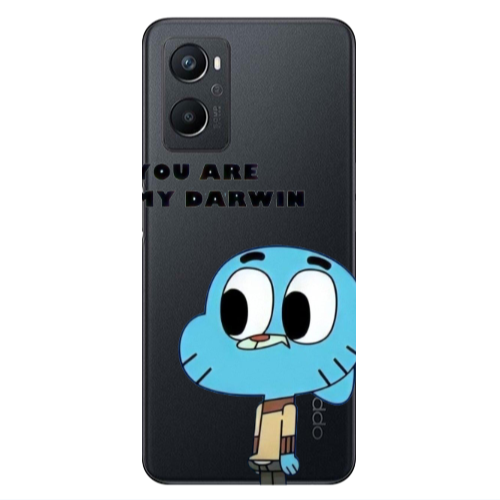 Oppo A 96 You are my darwin Transparent Silicone TPU Θήκη