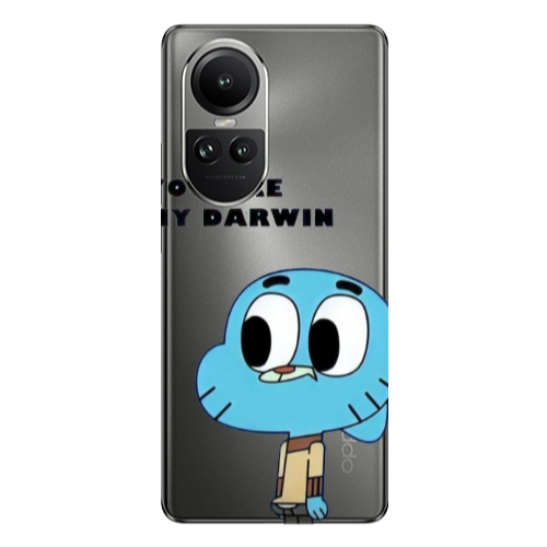 Oppo Reno10 5G You are my darwin Transparent Silicone TPU Θήκη