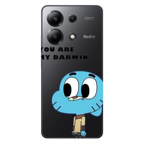 Xiaomi Redmi Note 13 4G You are my darwin Transparent Silicone TPU Θήκη