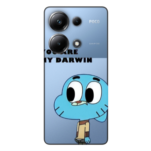 Xiaomi Poco M6 Pro 4G You are my darwin Transparent Silicone TPU Θήκη