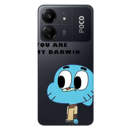Xiaomi Poco C65 You are my darwin Transparent Silicone TPU Θήκη