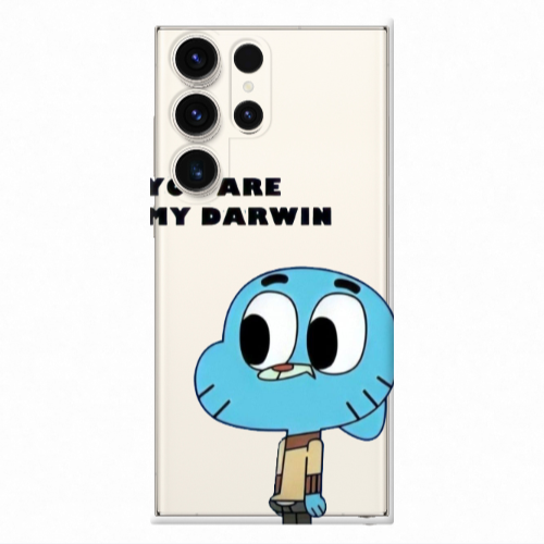 Samsung S24 Ultra You are my darwin Transparent Silicone TPU Θήκη