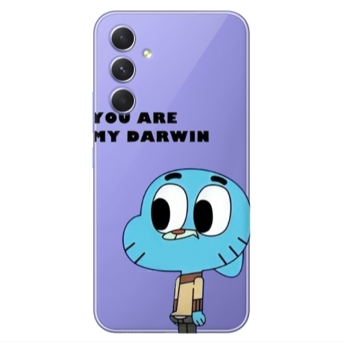 Samsung A55 You are my darwin Transparent Silicone TPU Θήκη
