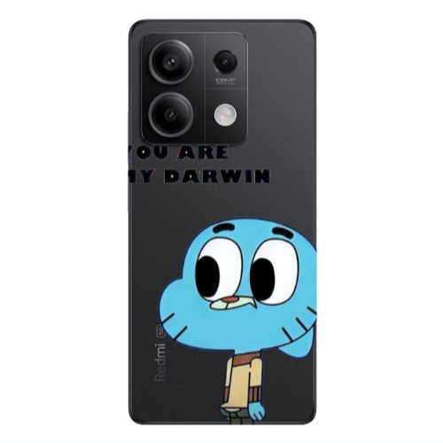 Xiaomi Redmi Note 13Pro 5G You are my darwin Transparent Silicone TPU Θήκη