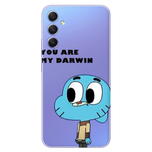 Samsung A25 You are my darwin Transparent Silicone TPU Θήκη