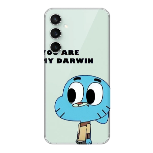 Samsung S24 FE You are my darwin Transparent Silicone TPU Θήκη