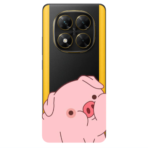Xiaomi Poco X7 Piggy 1 Transparent Silicone TPU Θήκη