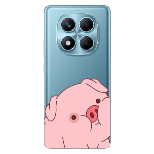 Xiaomi Redmi Note 14 Pro Piggy 1 Transparent Silicone TPU Θήκη