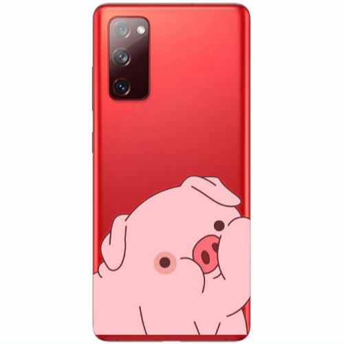 Samsung S20 FE Piggy 1 Transparent Silicone TPU Θήκη