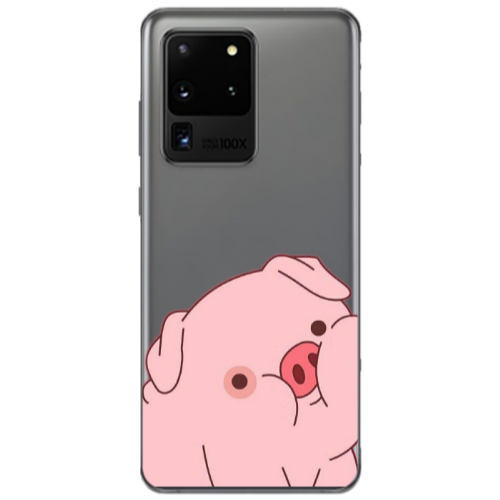 Samsung S20 Ultra Piggy 1 Transparent Silicone TPU Θήκη