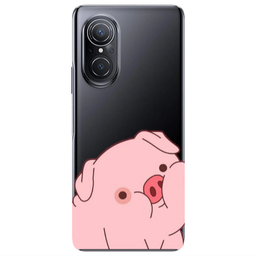 Huawei Nova 9 SE Piggy 1 Transparent Silicone TPU Θήκη