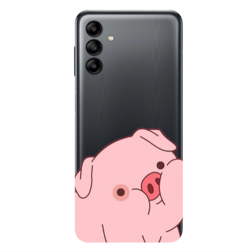Samsung A13 5G Piggy 1 Transparent Silicone TPU Θήκη