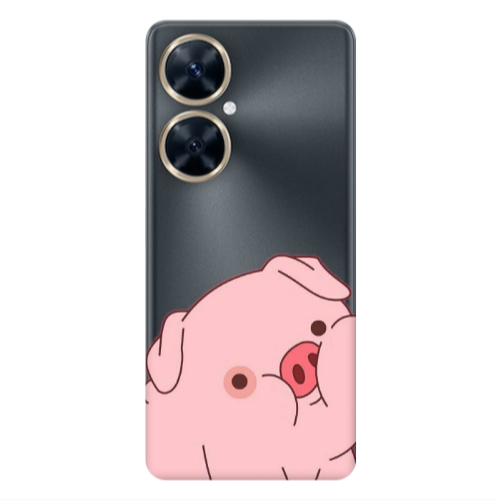 Huawei Nova 11i Piggy 1 Transparent Silicone TPU Θήκη