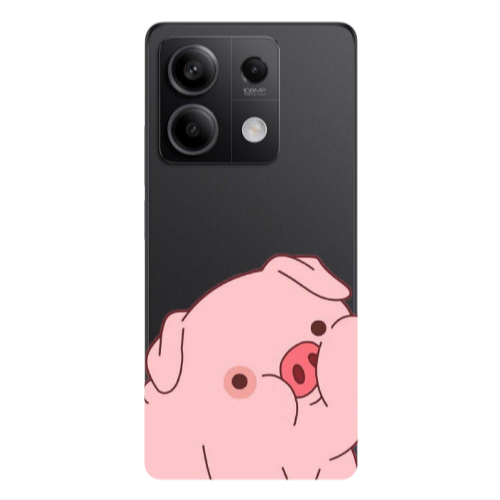 Xiaomi Redmi Note 13Pro 5G Piggy 1 Transparent Silicone TPU Θήκη