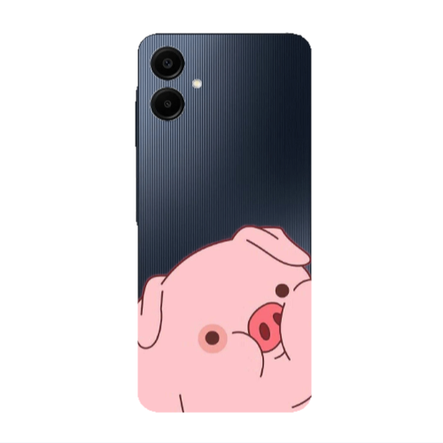 Samsung A06 Piggy 1 Transparent Silicone TPU Θήκη