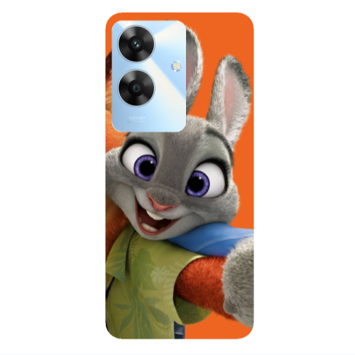 Realme Note 60 Valentines 3 Transparent Silicone TPU Θήκη