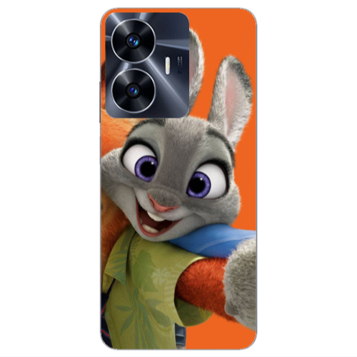 Realme Note 50 Valentines 3 Transparent Silicone TPU Θήκη