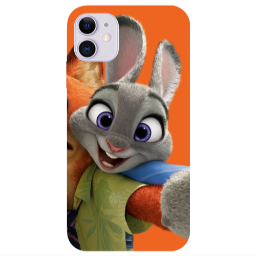 Apple iPhone 11  Valentines 3 Transparent Silicone TPU Θήκη