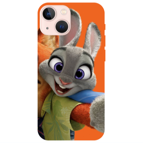 Apple iPhone 13 Valentines 3 Transparent Silicone TPU Θήκη