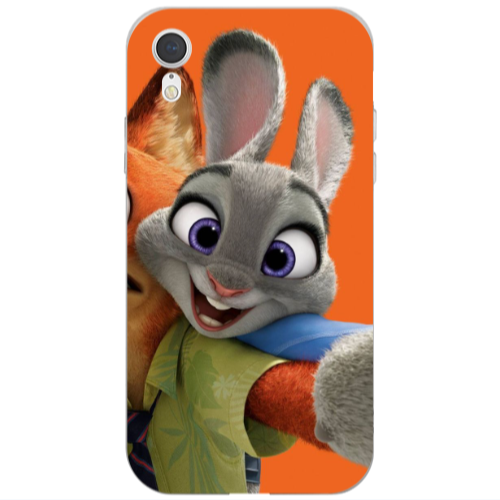 Apple iPhone Xr Valentines 3 Transparent Silicone TPU Θήκη