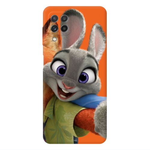 Samsung A22 4G Valentines 3 Transparent Silicone TPU Θήκη