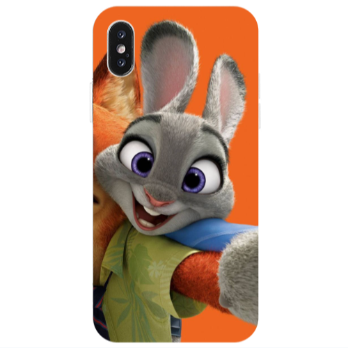 Apple iPhone Xs Max Valentines 3 Transparent Silicone TPU Θήκη