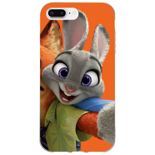 Apple iPhone 7 Plus Valentines 3 Transparent Silicone TPU Θήκη