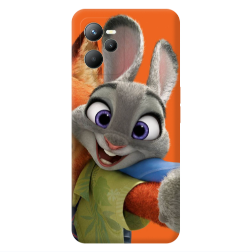 Realme C35 Valentines 3 Transparent Silicone TPU Θήκη