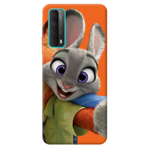 Huawei P Smart 2021 Valentines 3 Transparent Silicone TPU Θήκη