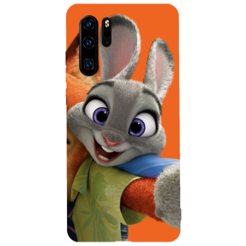 Huawei P30 Pro Valentines 3 Transparent Silicone TPU Θήκη